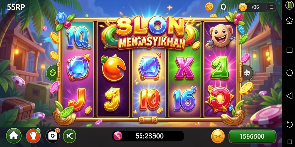 Tampilan gameplay seru di 55RP dengan grafis memukau.
