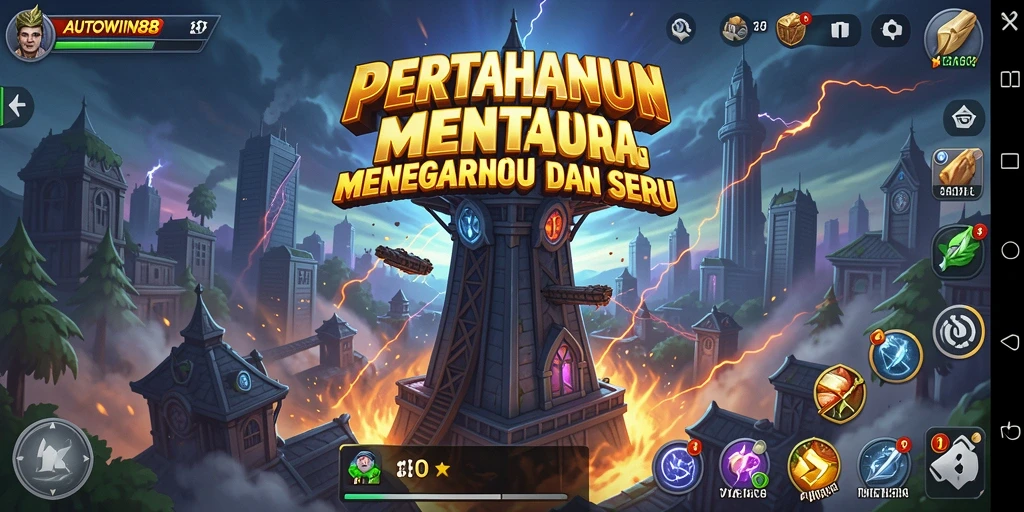 Tampilan gameplay AUTOWIN88 yang menegangkan dan penuh aksi.