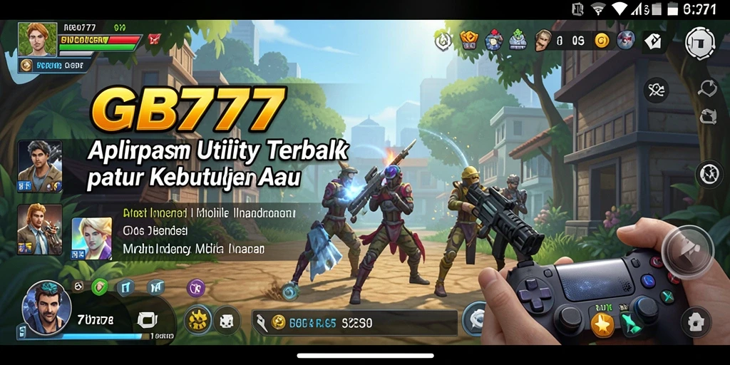 Screenshot utama GB777 menampilkan antarmuka yang intuitif untuk mengelola Utility.