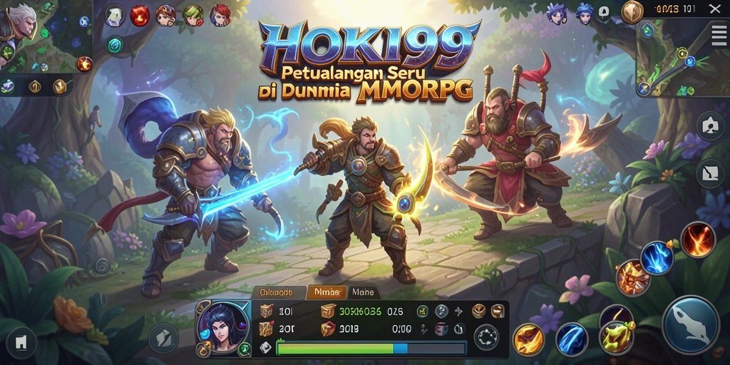 Tampilan gameplay HOKI99 yang menakjubkan dengan aksi seru.