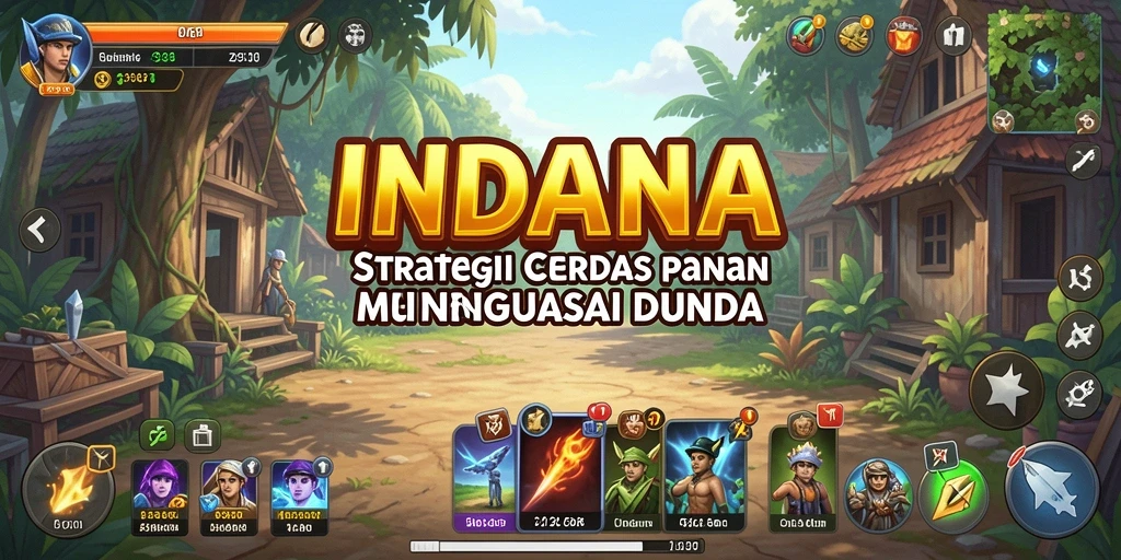 Tampilan gameplay INDAAA yang menarik dan menegangkan.