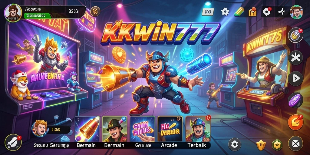 Tangkapan layar menampilkan aksi gameplay seru di KKWIN777.