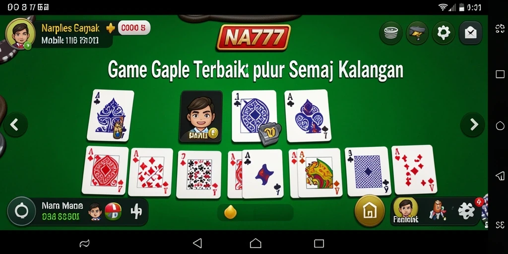 Tampilan gameplay NA777 yang menarik dan interaktif.