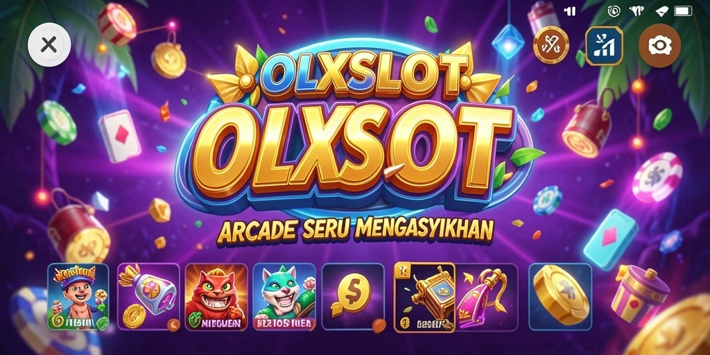 Tampilan gameplay menarik dari OLXSLOT memperlihatkan keseruan bermain Arcade.